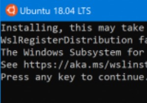 WslRegisterDistributionがエラー0x8007019eおよび0x8000000dで失敗しました– WSL 