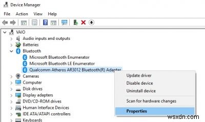 Windows11/10でBluetoothアダプタのバージョンを確認する方法 
