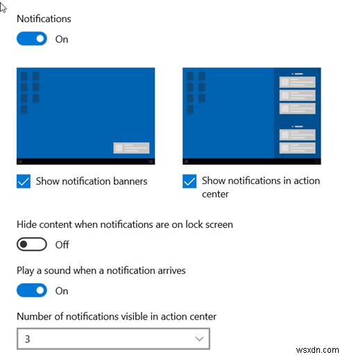 Windows10で通知設定を管理する方法 