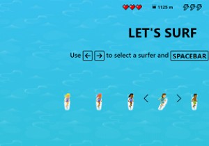 MicrosoftEdgeで新しいサーフゲームをプレイする方法 