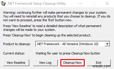.NETFrameworkの更新時にWindowsUpdateエラーコード643を修正する方法 