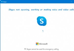 Windows 11/10でSkypeが開かない・動作しない・通話できないときの対処法