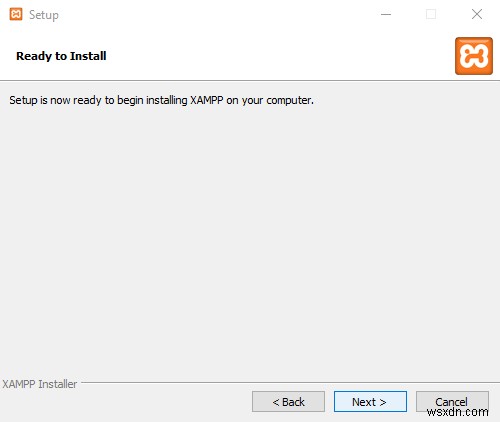 Windows11/10にXAMPPをインストールして構成する方法 