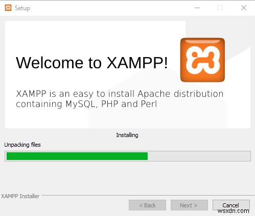 Windows11/10にXAMPPをインストールして構成する方法 