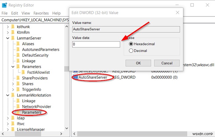 WindowsServerで管理共有を削除する方法 