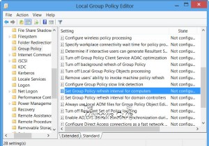 Windows11/10コンピューターのグループポリシーの更新間隔を変更する方法 
