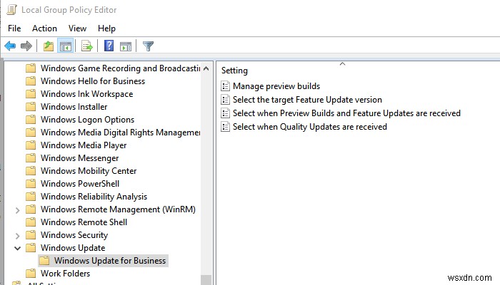 Windows UpdateforBusinessを使用して更新プログラムを展開する方法 