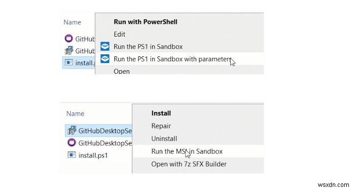 Windows SandboxでPS1、EXE、MSIインストーラーをテストする方法 