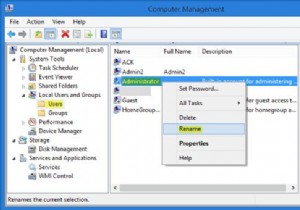 Windows11/10で組み込みの管理者アカウントの名前を変更する方法 