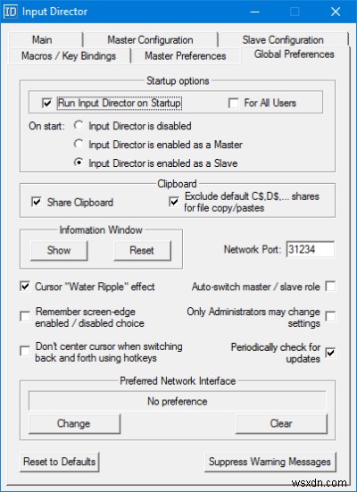 Windows10でInputDirectorを使用してコンピューター間でドキュメントをコピーする方法 