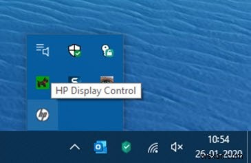 このHPDisplayControl Serviceポップアップ警告とは何ですか？ 