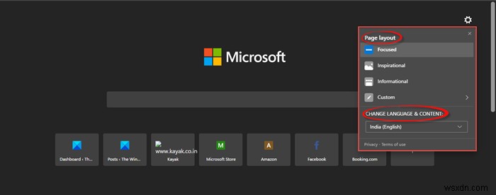 Windows10で新しいMicrosoftEdgeブラウザをカスタマイズする方法 