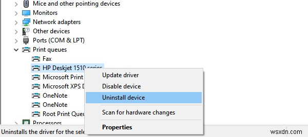 WindowsはWindows11/10で適切なプリンタードライバーを見つけることができません 
