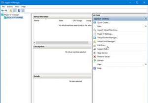 Hyper-Vマネージャーを使用してVHDをVHDXに変換する方法 