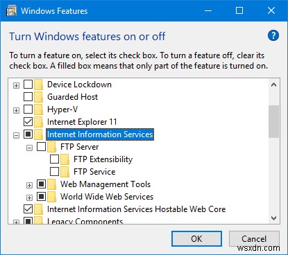 Windows11/10でFTPサーバーをセットアップする方法 
