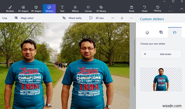 Windows10でペイント3Dを使用して背景画像を削除する方法 