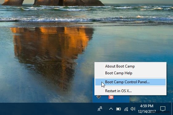 MacBookにWindowsをインストールした後、BootCampを使用してキーボードとトラックパッドをセットアップします 