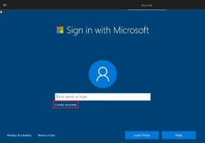 Windows 10 Homeのセットアップ中またはインストール後にローカルアカウントを作成する方法