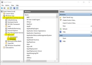 Windows10のイベントビューアで印刷ログを有効にする方法 