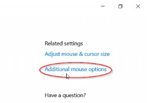 Windows 10でマウスポインタの軌跡（トレイル）を有効にする2つの方法