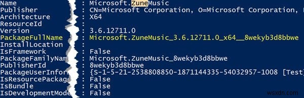 Windows10からGrooveMusicをアンインストールします 