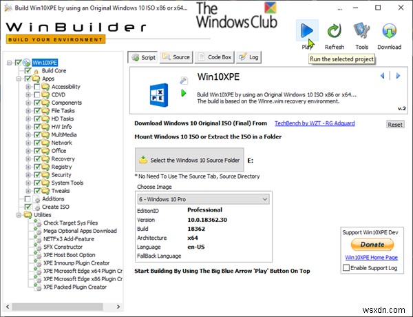 WindowsPEレスキューディスクの作成方法 