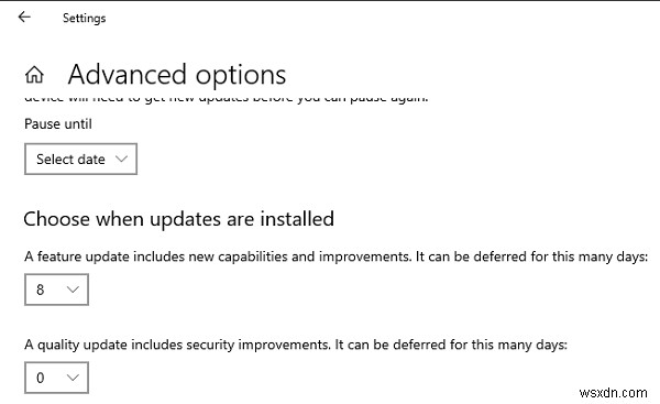 WindowsUpdateエラー0x80240FFFを修正します 