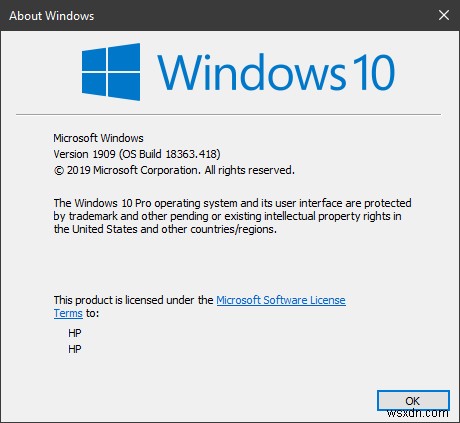 Windows 10v190911月の機能更新の新機能 