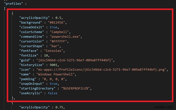 Windowsターミナルでカスタムコマンドラインを追加する方法 