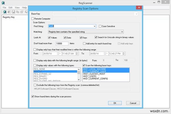Windowsレジストリのキー、値、および設定を検索する方法 