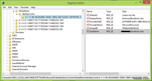 アカウントはこのMicrosoftアカウント、コード0x80070426に変更されていません 