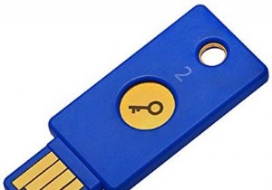 USBセキュリティキーがWindows10で機能しない 