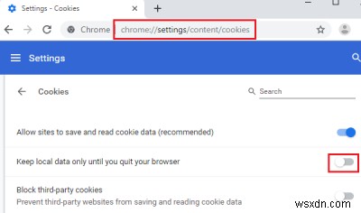 GoogleChromeがWindows10でパスワードを保存しない 