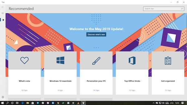 Windows10でTipsアプリをアンインストールする方法 