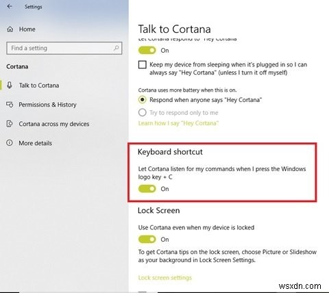 Windows10PCを制御するためのMicrosoftCortana音声コマンド 