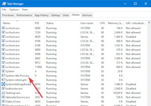 Windowsシステムアイドルプロセスが高リソースを使用しているのはなぜですか？ 