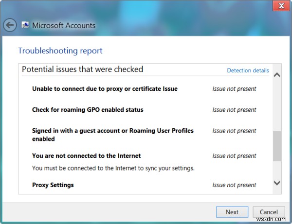 Microsoftアカウントのトラブルシューティング：Microsoftアカウントの同期と設定の問題を修正 