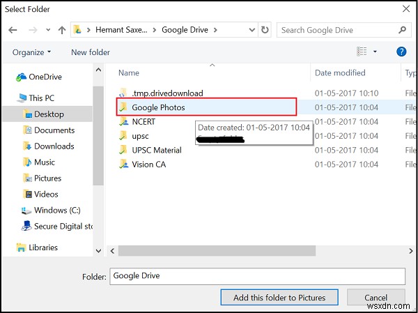 Windows11/10のフォトアプリにGoogleフォトを追加する方法 