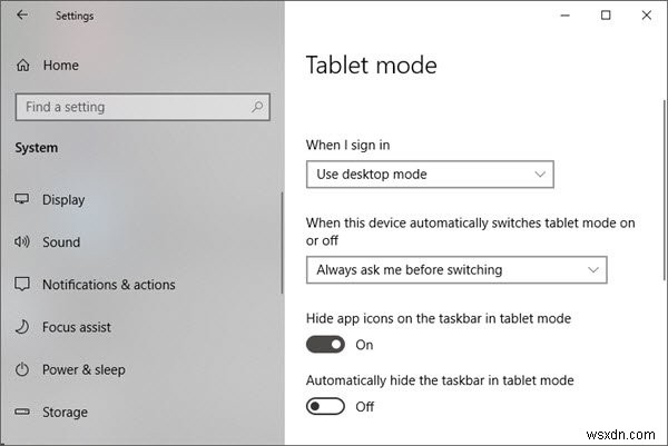 Windows 10がタブレットモードでスタックしましたか？タブレットモードをオフにする方法は次のとおりです 