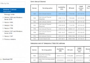 Microsoft「Windows 10リリース情報」ページ徹底解説!バージョン別サポート状況から既知・解決済みの問題まで