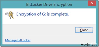 Windows11/10でBitLockerToGoを使用してポータブルストレージデバイスを保護する 