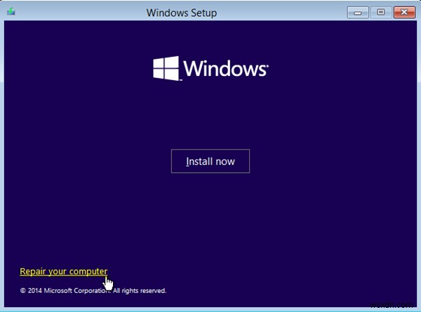Windows10のREGISTRY_ERRORブルースクリーンを修正 