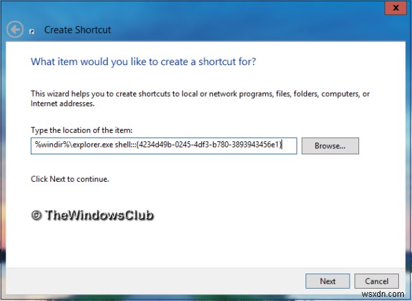 Windows10のデスクトップショートカットを使用してアプリケーションフォルダーにアクセスして起動する 