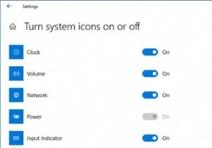 Windows10の通知領域から古い通知アイコンを削除する方法 