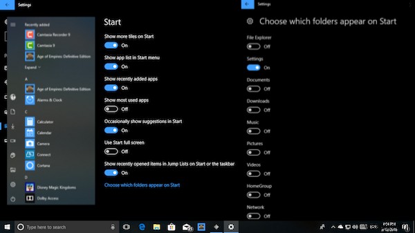 Windows10のスタートメニューとタスクバーをカスタマイズするためのガイド 