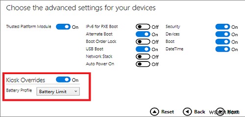 Surfaceデバイスでバッテリー制限を有効または無効にする方法 