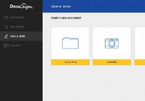 DocuSignを使用すると、ドキュメントに電子的に署名できます 