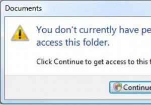 「現在、このフォルダまたはファイルにアクセスする権限がありません」エラーの解決方法【Windows 10/8/7】