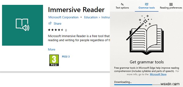 MicrosoftEdgeの学習ツールを使用して読書体験を向上させる 