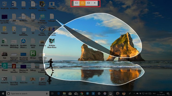 Snip＆Sketchアプリを使用してWindows10でスクリーンショットをキャプチャして注釈を付ける方法 